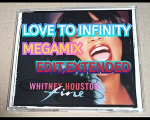 WHITNEY HOUSTON / FINE　LOVE TO INFINITY MEGAMIX（EDIT，EXTENDED）収録　ホイットニー・ヒューストン