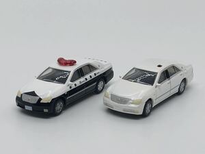 TOMYTEC カーコレクション vol10 1/150 トヨタ クラウン　品番155 156 パトカー　覆面車　カーコレ ミニカー 1円〜