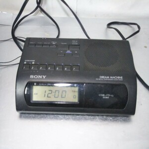 送料無料(４M774)SONY　ソニー　FM/AMクロックラジオ DREAM MACHINE ICF-C303 