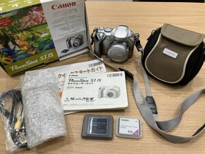 A【5D9】Canon キャノン　Power Shot S1 IS デジタルカメラ　カメラ　ヴィンテージ　付属品　箱付き　