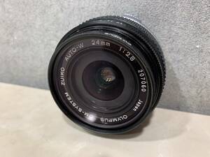 1円～ オリンパス OLYMPUS OM-SYSTEM ZUIKO AUTO-W 24mm F2.8 カメラ レンズ 動作未確認 ジャンク扱い
