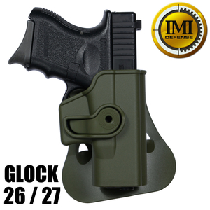 IMI Defense ホルスター GLOCK 26/27 サブコンパクト用 Lv.2 [ ODグリーン ] IMIディフェンス