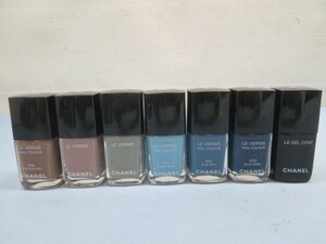 7本セット★CHANEL 505/551/553/555 マニュキュア トップコート シャネル ネイル用品 USED 94075★！！