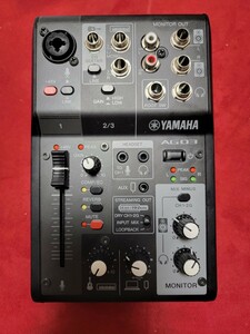 YAMAHA オーディオインターフェース AG03Mk2 