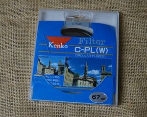 良品 Kenko C-PL(W) 67mm ケンコー　PLフィルター