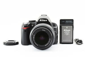 [実用品] NIKON ニコン D3000 AF-S DX NIKKOR 18-55mm F3.5-5.6G VR デジタル一眼 カメラ ズーム レンズ #2121872A