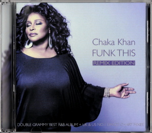 激レア CHAKA KHAN - FUNK THIS (REMIX EDITION) 