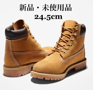 Timberland ティンバーランド 6インチ プレミアムブーツ ウィート イエロー レディース 24.5cm