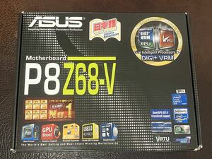 ★ 動作品 bios・windows10起動確認済 箱付き マザーボード 第二世代・第三世代CPU対応 ★ ASUS P8Z68-V REV. 1.00 LGA1155 ATX