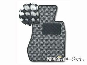 カロ/KARO フロアマット FLAXY 品番：3390 カラー：ブリリアントグレー他 ホンダ フィット GK＃ FF フットレスト：有 AT用 2013年09月～