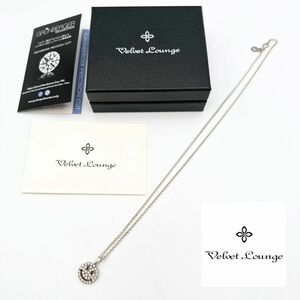 VELVET LOUNGE ラックスマイル ペンダント/ダイヤモンド0.4ct シルバー アクセサリー