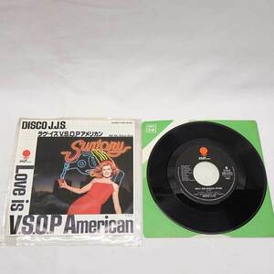 【中古】DISCO.J.J.S. ラヴ・イズV.S.O.Pアメリカン EPレコード EWR-20550