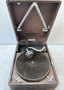 Columbia/コロムビア 蓄音機 Viva-tonal Grafonola (MODEL-No.G-207) 昭和レトロ/ビンテージ ジャンク品