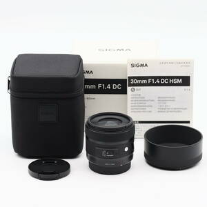 新品級 | SIGMA シグマ 30mm F1.4 DC HSM | Art A013 | Sony Aマウント | APS-C/Super35 #3370