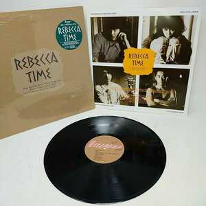 REBECCA TIME レベッカ FITZBEAT LP レコード ステレオ レトロ S