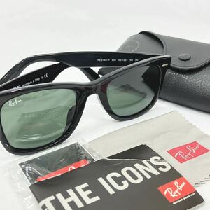 RayBan レイバン サングラス WAYFARER ウェイファーラー RB2140F 901 52□22 150 3N ケース　メガネ拭き　冊子付き　R店0421