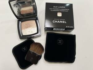 CHANEL シャネル 限定品 デュオ プードゥル ルミエール チーク　フェイスパウダー　