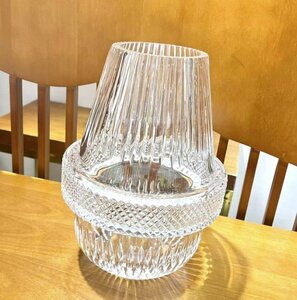 Saint Louis Matrices 花瓶　グラス　水晶　クリスタルガラス　30*21cm