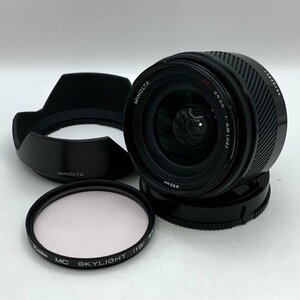 1円～/MINOLTA/ミノルタ/AF/LENS/24/24mm/F2.8(22)/レンズ/AF/オートフォーカス/一眼カメラ用/動作確認済/ジャンク/I152