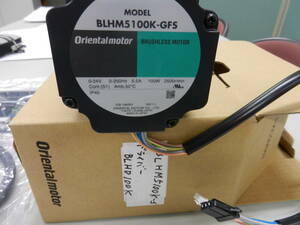 直流モーター BLHM5100K-5（ドライバー付き） 延長ケーブル CC02AXH2(1.5M)