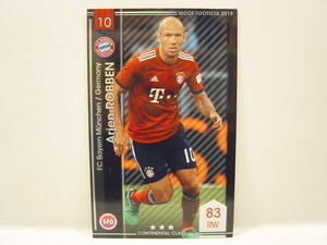 ■ WCCF FOOTISTA 2019 EX アリエン・ロッベン　公式カードバインダー付録 Arjen Robben　FC Bayern Munich 18-19