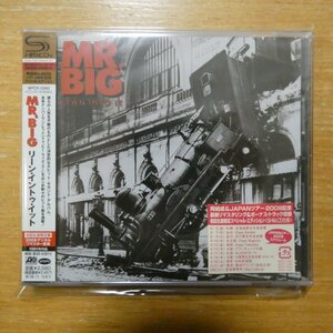 4943674089154;【未開封/SHM-CD/リマスター】MR.BIG / リーン・イントゥ・イット