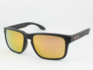 OAKLEY オークリー OO9244-4956 Holbrook ホルブルック サングラス マットブラック プリズムローズゴールド アジアンフィット ミラーレンズ