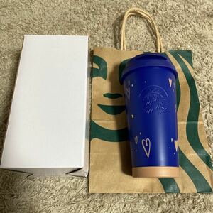 STARBUCKS スターバックス バレンタイン2024ステンレスTOGOロゴタンブラーネイビー473ml 送料510円〜