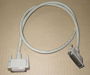 ★SCSI ケーブル 25pin オス Cable 100cm.★