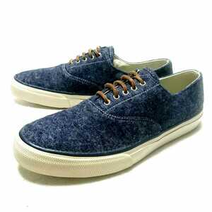 未使用/SPERRY TOP-SIDER/CVO WOOL/スペリー トップサイダー/シーヴィオー ウール/デッキスニーカー/US10M=28.0cm/navy(blue)