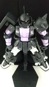 RG1/144 黒い三連星専用ザク2 　塗装改造済