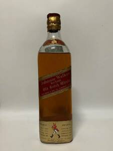 ZK-4 未開栓★ジョニーウォーカー レッドラベル 特級 ★コルク栓 ※ 760ml 43% スコッチ JOHNNIE WALKER RED