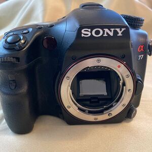 SONY ソニー SLT-A77V α77 ボディ デジタル一眼レフカメラ 電源確認のみ @2459234