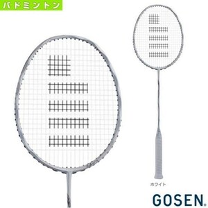 【GOSEN BRIFLT 4U6】 GOSEN(ゴーセン) 　インフェルノライト　ホワイト　4U6　バドミントンラケット　新品未使用　ケース付 　