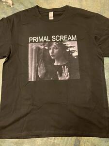 新品サイズXL/送料230円/同梱2枚可/ギルダン5.3oz/PRIMAL SCREAM/crystal crescentプライマルスクリーム/マヤデレン/ブラック/Tシャツ