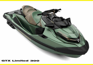 ☆新艇 未使用☆　SEADOO　シードゥー　GTX LIMITED 300　(Premium Metallic Sage)　2022年式