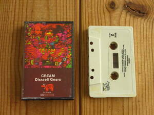 カセットテープ / Cream / クリーム / Eric Clapton / エリッククラプトン / Disraeli Gears / RSO / CT-1-3010