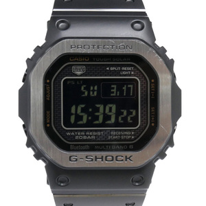 CASIO カシオ G-SHOCK フルメタル 電波 腕時計 ソーラー GMW-B5000MB-1JF メンズ 中古 美品