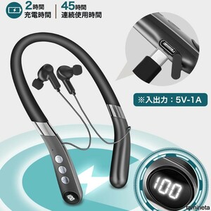 首掛け式集音器 充電式 高齢者向け 軽量 難聴 敬老 祖父 ノイズ低減 Bluetooth 電話 テレビ 音楽対応 紛失対策 おじいちゃんへのプレゼント