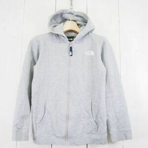 ノースフェイス THE NORTH FACE リアビュー フルジップフーディ キッズ NTJ11808(150)グレー