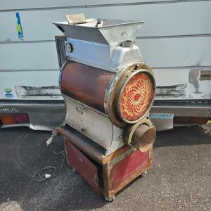 ほうじ茶焙煎機 お茶 森田式自動連続ほうじ茶機 森田工業 ガス 珍品 パフォーマンス 中サイズ 高さ112cm 簡易動作動画有 現状品#11578