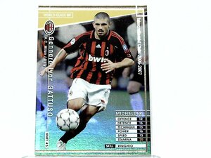 WCCF 2006-2007 WMF ガットゥーゾ　Gennaro Ivan Gattuso 1978 Italy　AC Milan 06-07 World‐Class MF