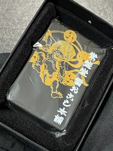 zippo 雷神 常盤堂 雷おこし本舗 企業物 希少モデル 2009年製 ケース 保証書付き