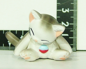 可愛い猫の置物 ミニ フィギュア 動物 装飾玩具 子供のおもちゃ コレクション 模型 キャラクター　ガチャ⑤