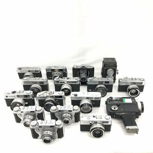 Konica / MINOLTA / FUJICA / Canon レンジファインダーカメラ ほか カメラ本体 16点まとめ ジャンク【CDAX1002】