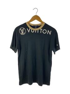 LOUIS VUITTON◆Tシャツ/M/コットン/ブラック/RW212W UOL FLTS12