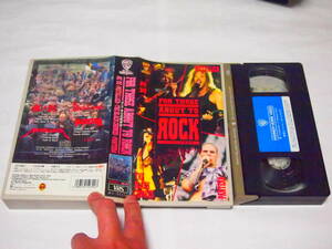 レア 送料無料 洋楽VHS ビデオカセット FOR THOSE ABOUT TO ROCK AC/DC フォーゾーズアバウトトゥロック エーシーディーシー ロシアからの