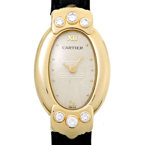 ［飯能本店］CARTIER カルティエ ベニュワール ミニ ウォッチ ナティヴァ ダイヤモンド WB504231 腕時計 レディース DH79599