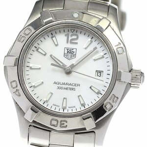 タグホイヤー TAG HEUER WAF1414 アクアレーサー デイト クォーツ レディース _800409