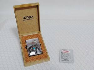 内袋未開封+廃盤品　Zippo　turquoise　1992　ターコイズ